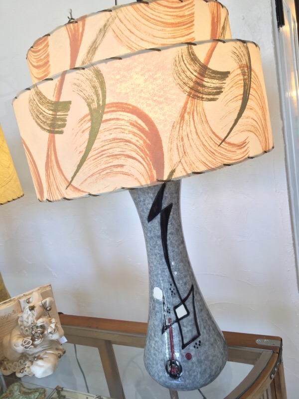 50's Ceramic Table Lamp #469